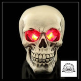 Tête de Mort Déco Rouge