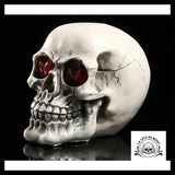 Tête de Mort Déco Rouge