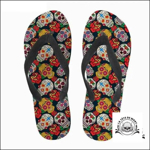 Tong Crâne Mexicain Couleur