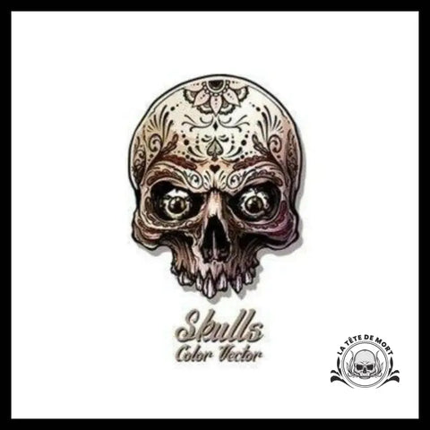 Transfert Tête de Mort Design