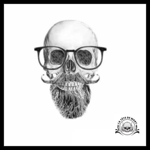 Transfert Tête de Mort Hipster