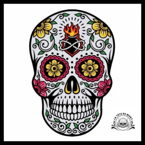 Transfert Tête de Mort Mexicaine