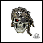 Transfert Tête de Mort Pirate