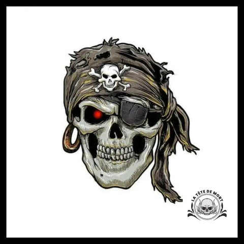 Transfert Tête de Mort Pirate