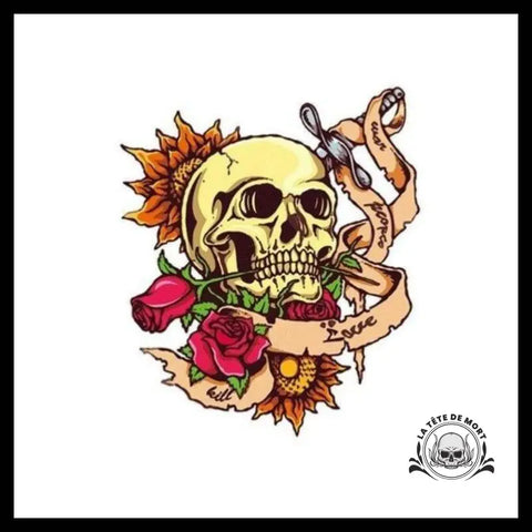 Transfert Tête de Mort Rock