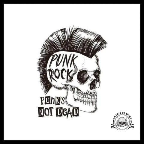 Transfert Tête de Mort Rock N’ Roll