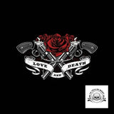 Transfert Tête de Mort Et Roses