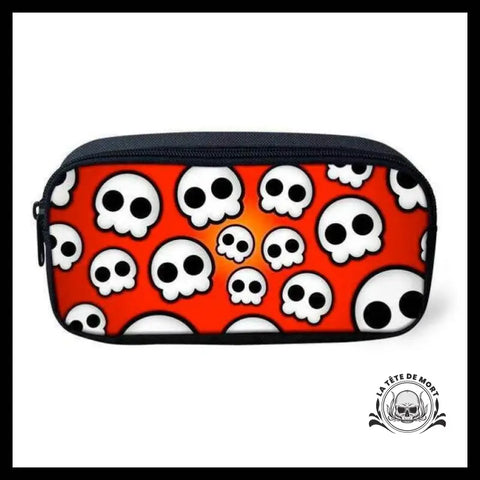Trousse Tête de Mort Animée