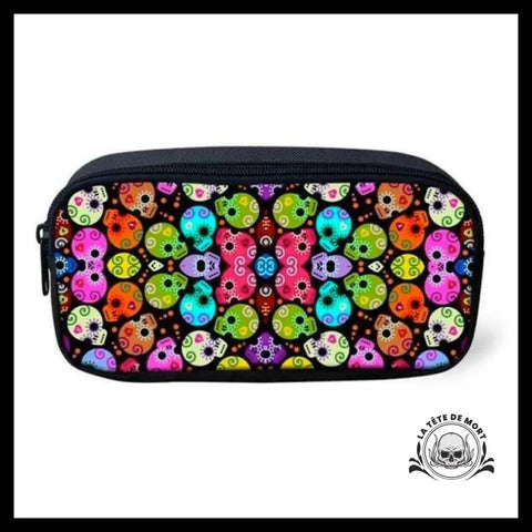 Trousse Tête de Mort Fête Mexicaine