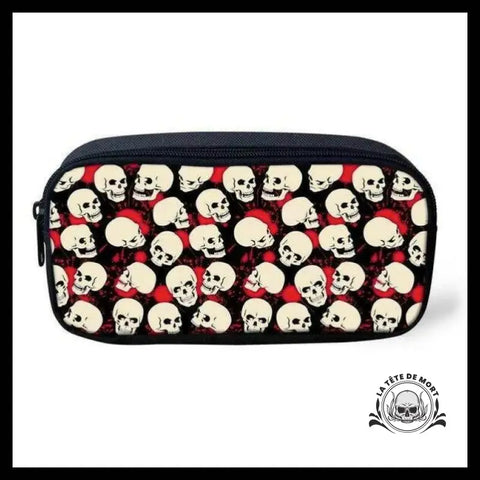 Trousse Tête de Mort Gothique