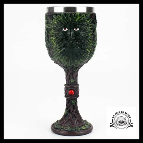 Verre à Vin Tête de Mort Arbre
