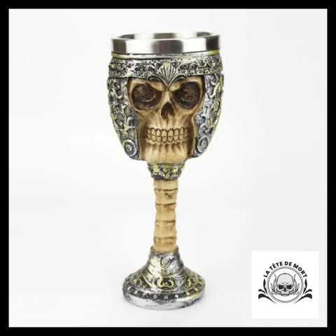 Verre à Vin Tête de Mort Colere