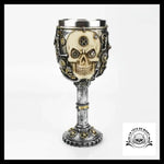 Verre à Vin Tête de Mort Robot