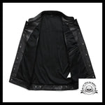 Veste Biker Sans Manches (Cuir)