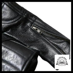 Veste Biker Noire (Cuir)