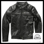 Veste Biker Noire (Cuir)