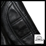 Veste Biker Noire (Cuir)