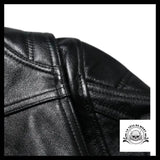 Veste Biker Noire (Cuir)