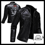 Veste Biker Simili Cuir Homme