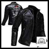 Veste Biker Simili Cuir Homme