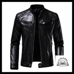 Veste Biker Simili Cuir Homme
