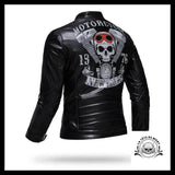 Veste Biker Simili Cuir Homme