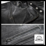 Veste Crâne (Cuir)