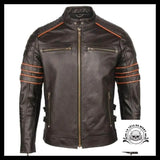 Veste en Cuir Biker