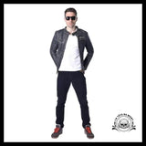 Veste en Cuir Chef Indien