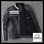 Veste Moto Tête de Mort (Cuir)