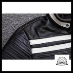 Veste Moto Tête de Mort (Cuir)