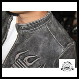 Veste Skull Homme (Cuir)
