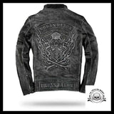 Veste Skull Homme (Cuir)