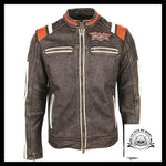 Veste Tête de Mort Biker American Motor