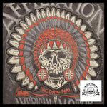 Veste Tête de Mort Biker American Motor