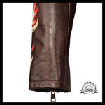 Veste Tête de Mort Biker (Cuir)