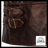 Veste Tête de Mort Biker (Cuir)