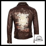 Veste Tête de Mort Biker (Cuir)