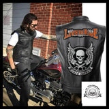 Veste Tête de Mort Biker Rider