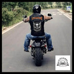 Veste Tête de Mort Biker Rider