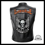 Veste Tête de Mort Biker Rider