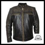 Veste Tête de Mort Homme (Cuir)