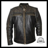 Veste Tête de Mort Homme (Cuir)