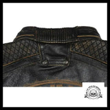Veste Tête de Mort Homme (Cuir)
