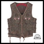 Veste Tête de Mort Manches Courtes