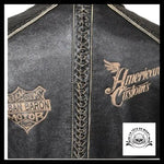 Veste Tête de Mort Motard (Cuir)