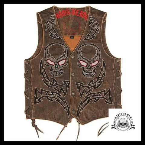 Veste Tête de Mort Passion Moto