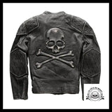 Veste Tête de Mort Pirate Noire
