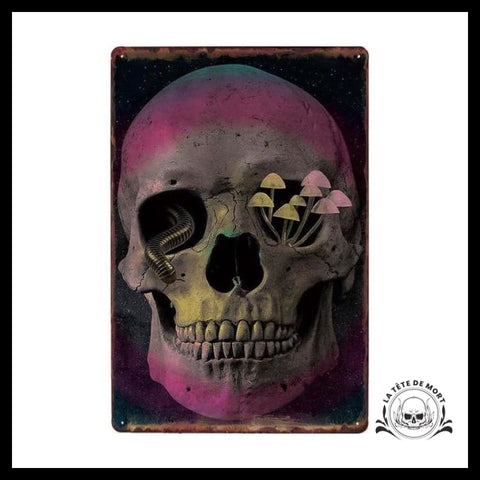 Poster Skull Floral