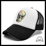 Casquette Tête de Mort Colorée